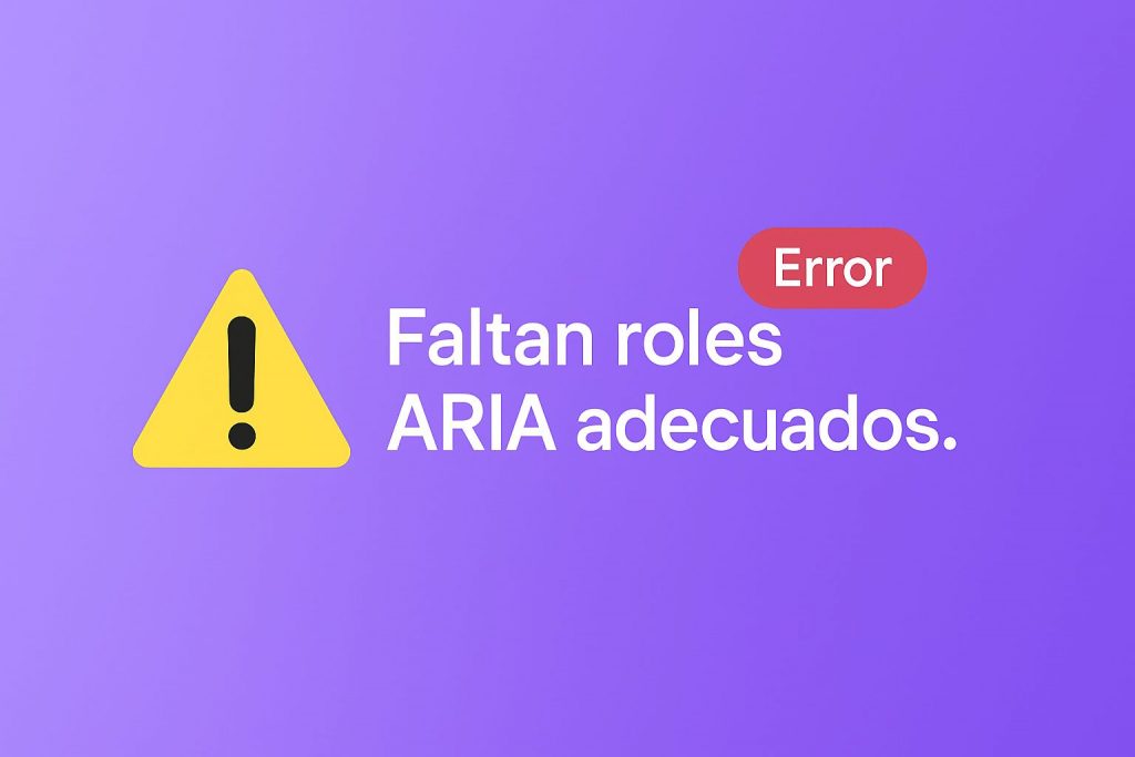 Cómo arreglar “Faltan roles ARIA adecuados” en WordPress para PageSpeed