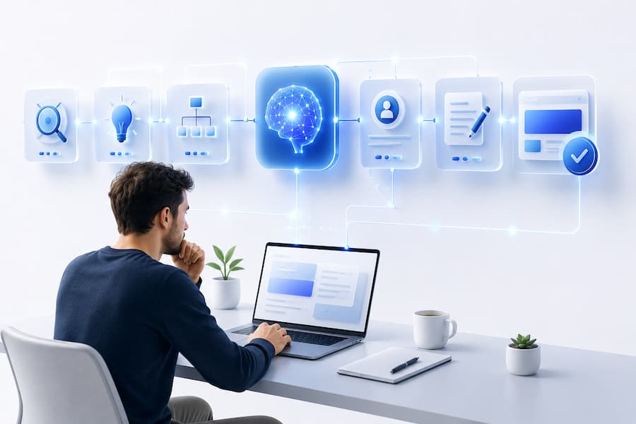 Cómo crear un sistema de contenidos con IA para WordPress sin perder el toque humano