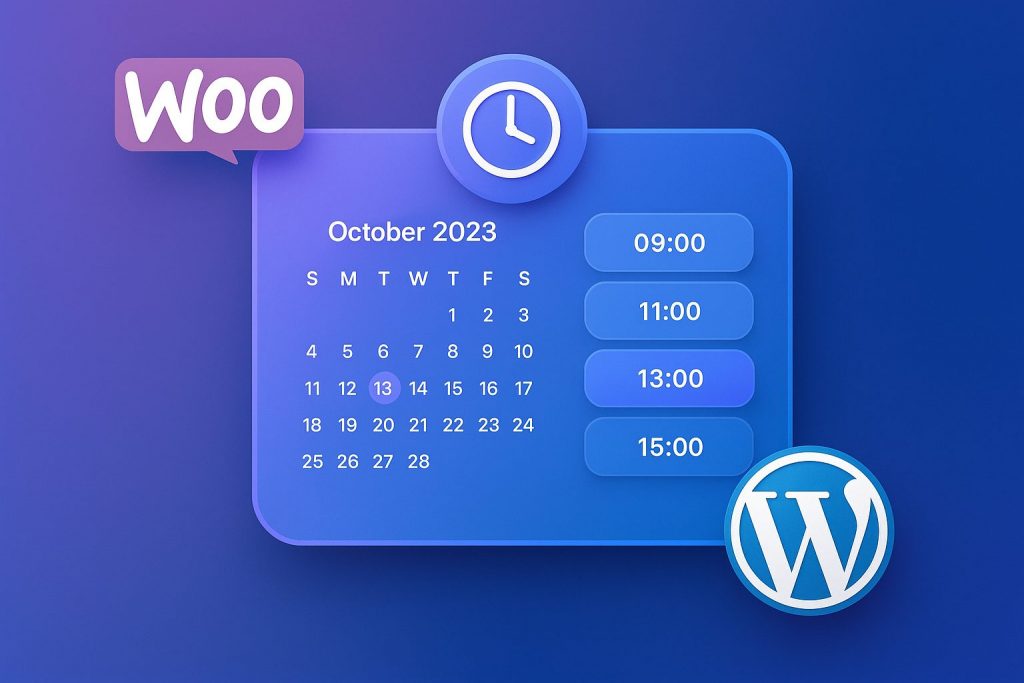 Cómo crear un sistema de reservas con selección de fecha y hora en WooCommerce
