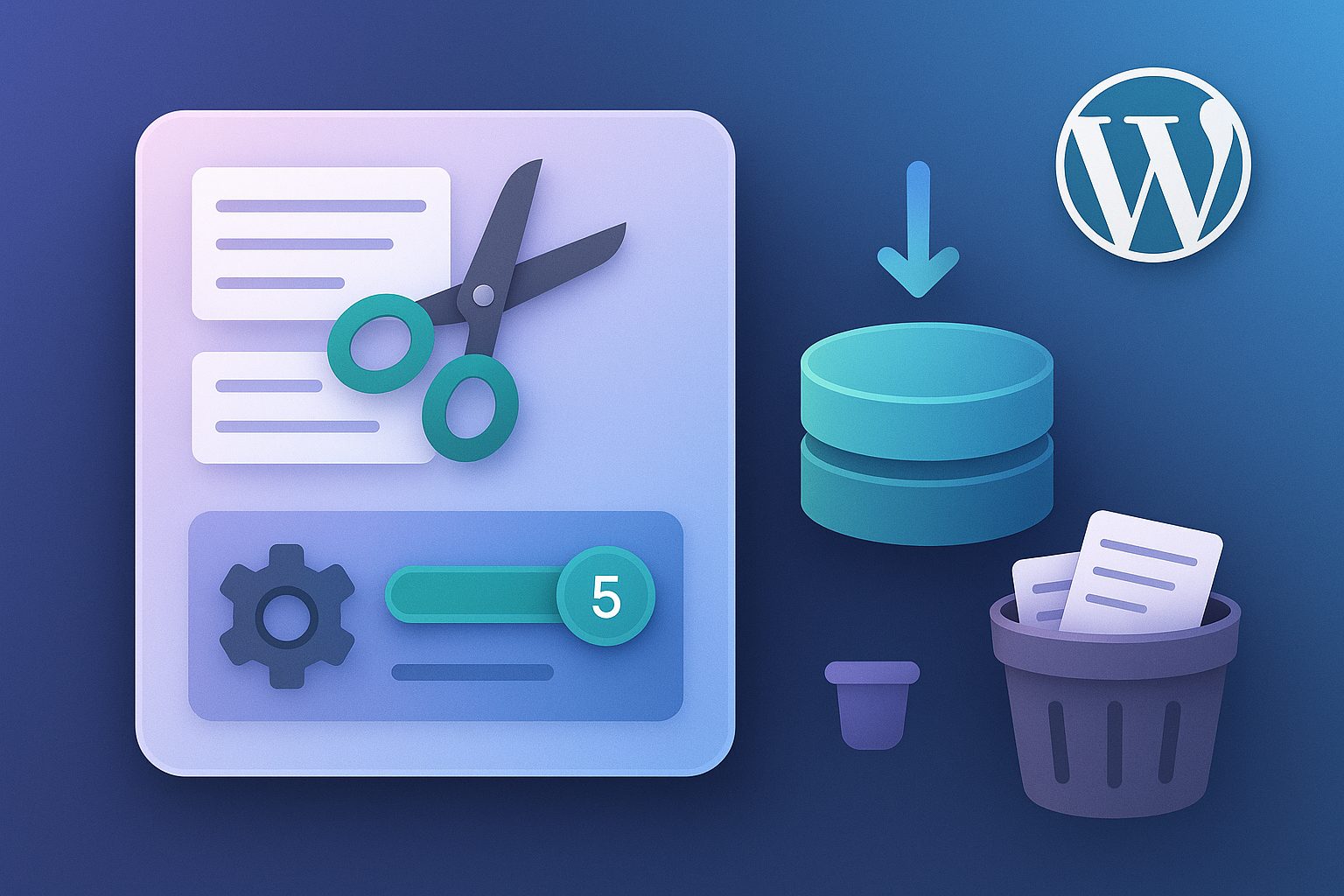 Cómo limitar revisiones de entradas en WordPress para reducir tamaño de base de datos