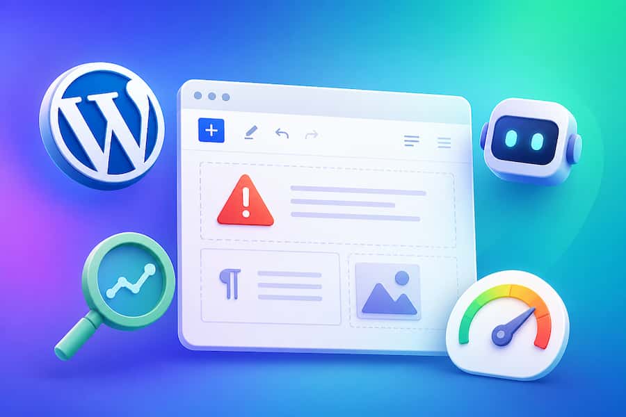 Como resolver errores comunes en Gutenberg en WordPress