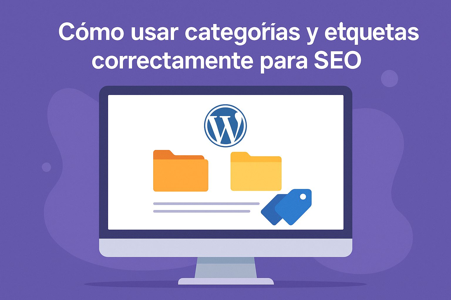 Cómo usar categorías y etiquetas correctamente para SEO en WordPress