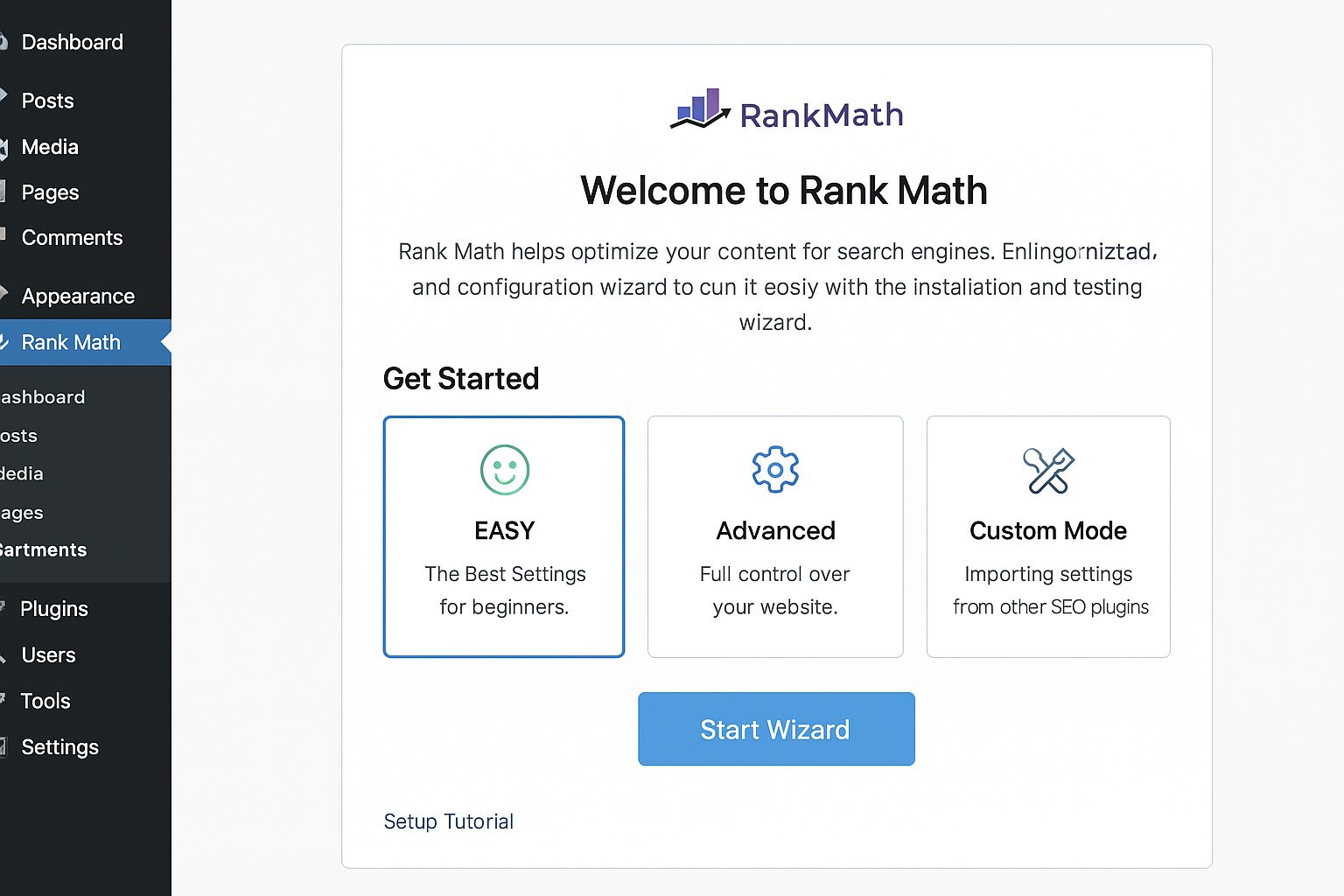 Configurar Rank Math