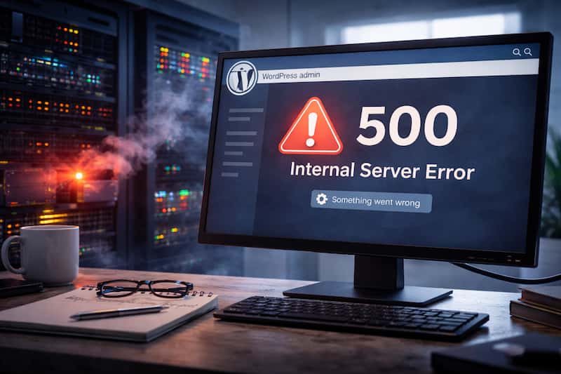 Internal Server Error 500 WordPress