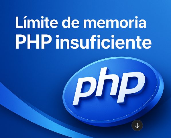 Limite de memoria PHP insuficiente
