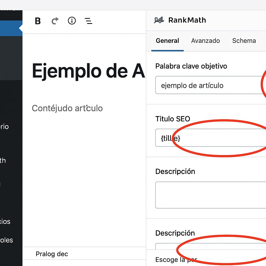 Mejorar Posicionamiento Con Rank Math