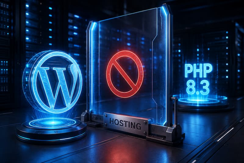 Que hacer si WordPress me pide actualizar PHP y el hosting no lo permite