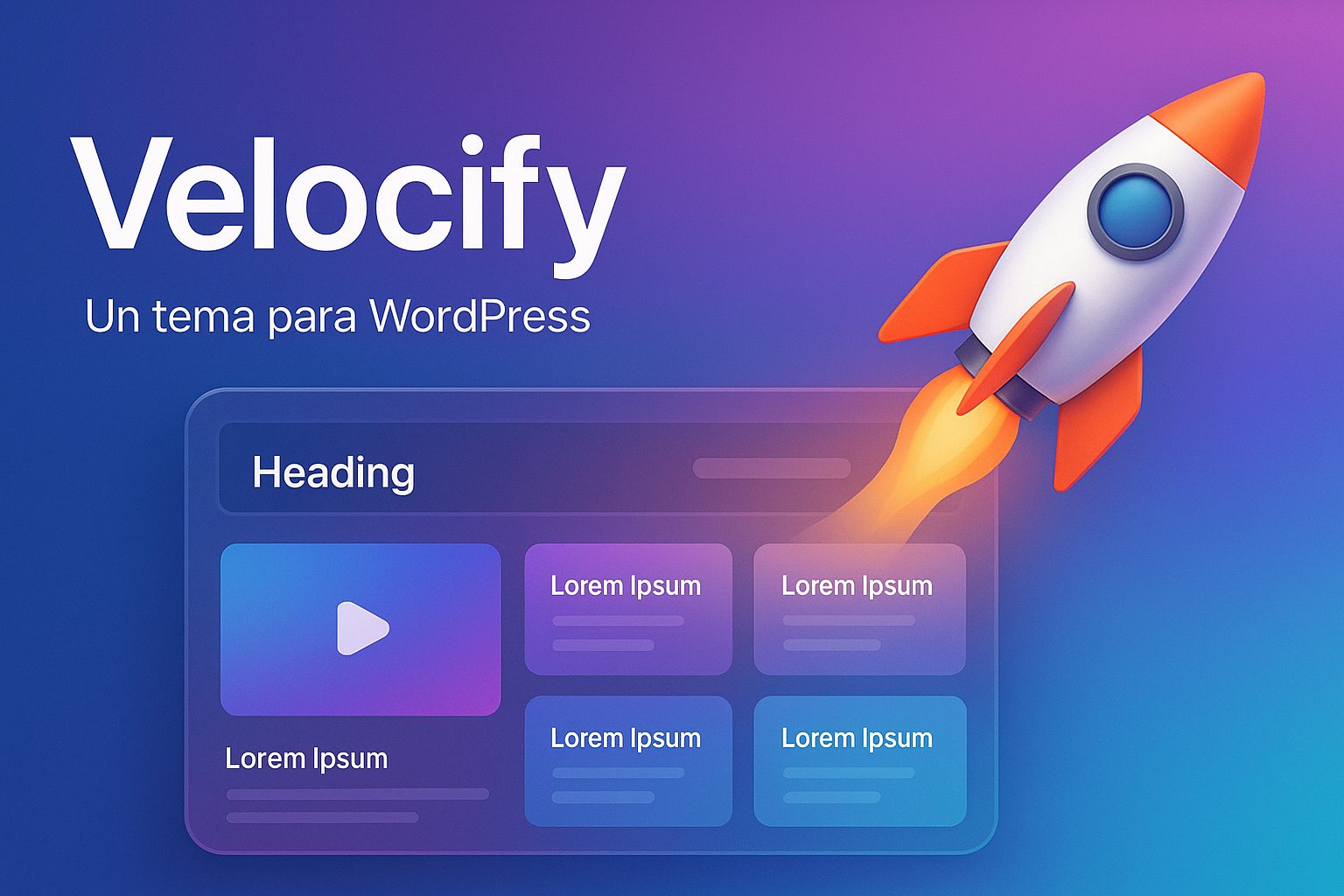 Tema Velocify Wordpress Portfolio
