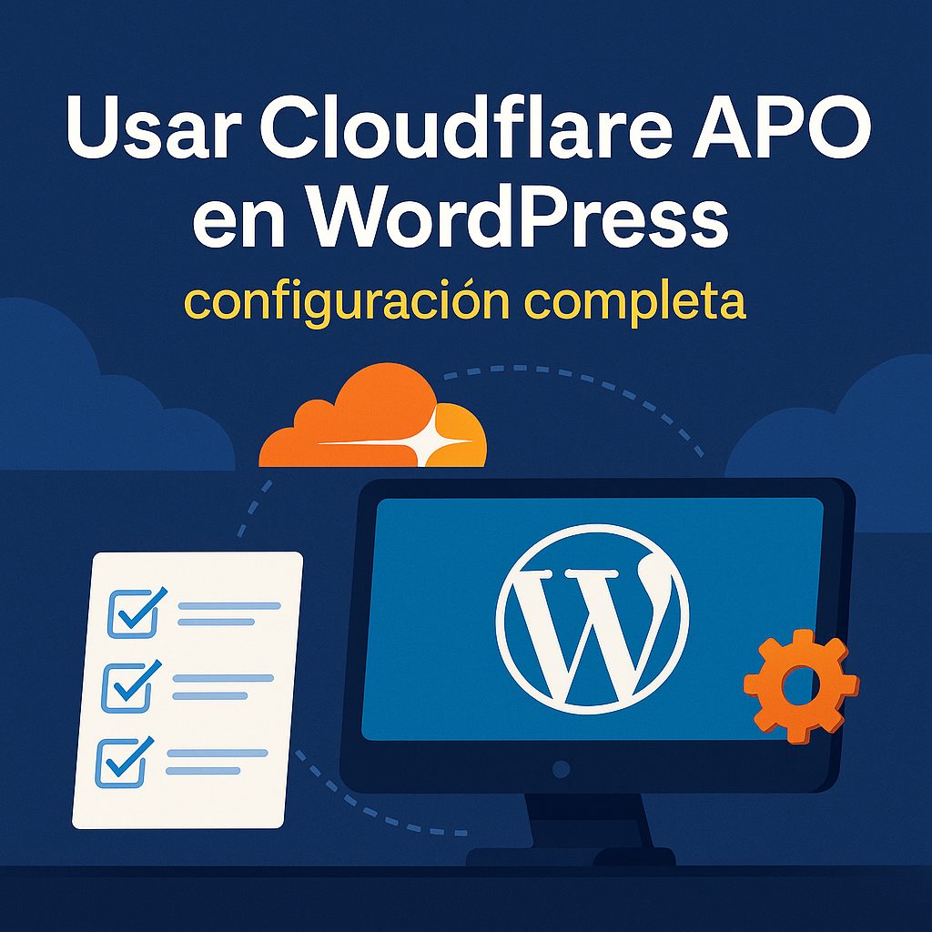 Usar Cloudflare APO en WordPress configuración completa