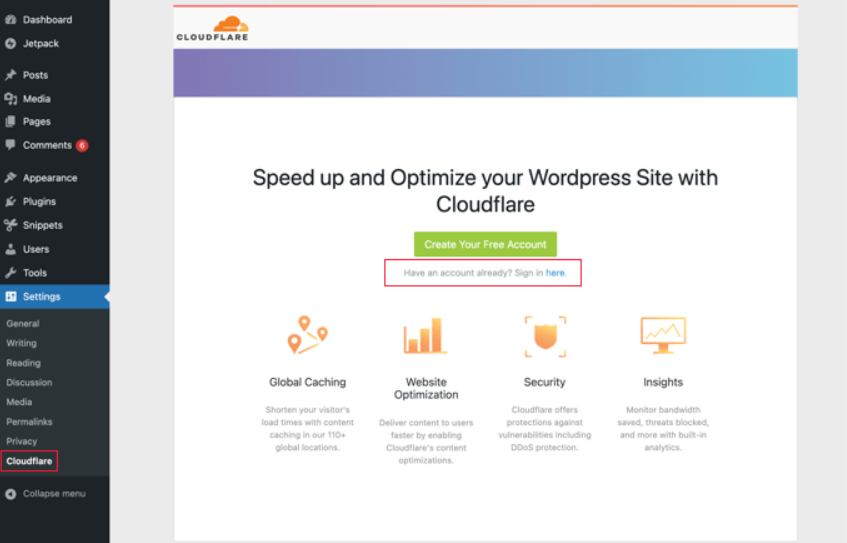 plugin cdn cloudflare para wordpress
