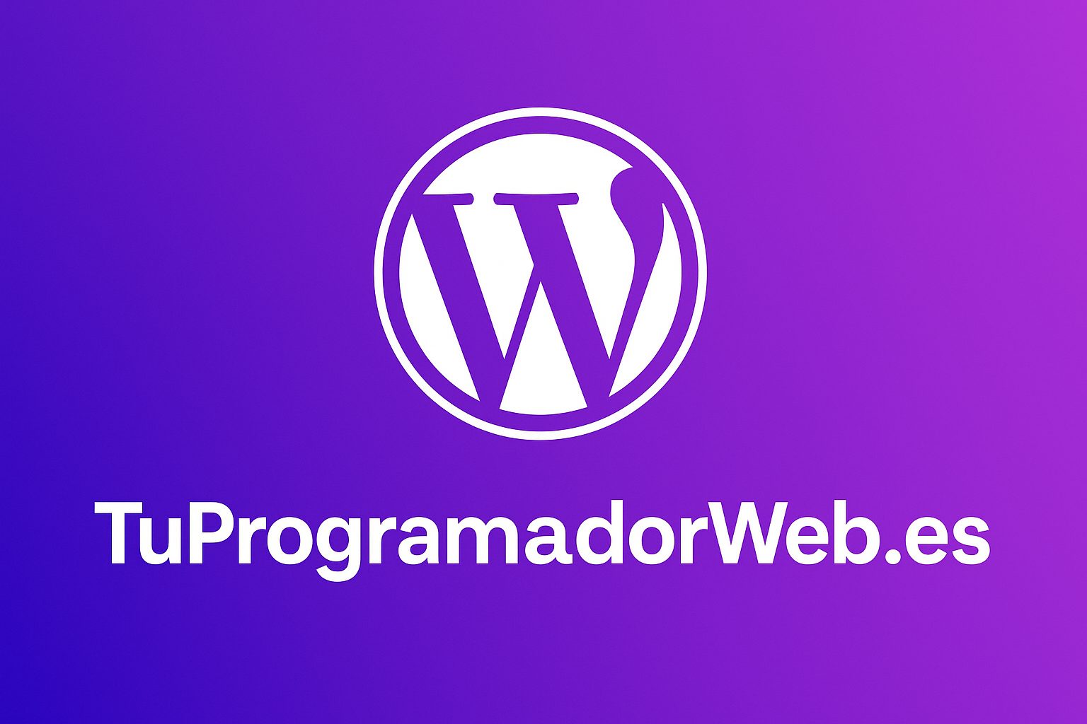 tu programador wordpress